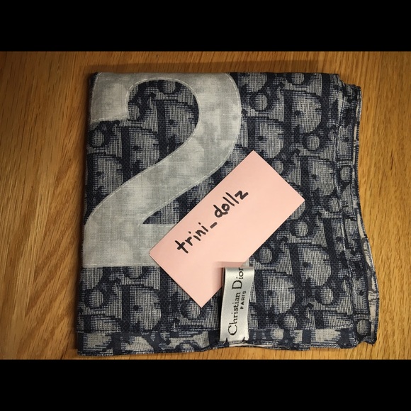 Christian Dior Vintage Trotter Scarf💙 - Picture 6 of 9